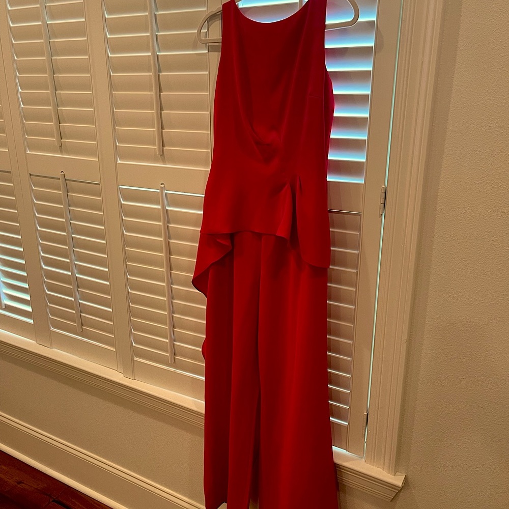 Red Jumpsuit Size 8